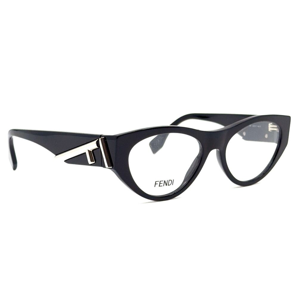 New, FENDI Eyeglasses FE50092I 001 Authentic